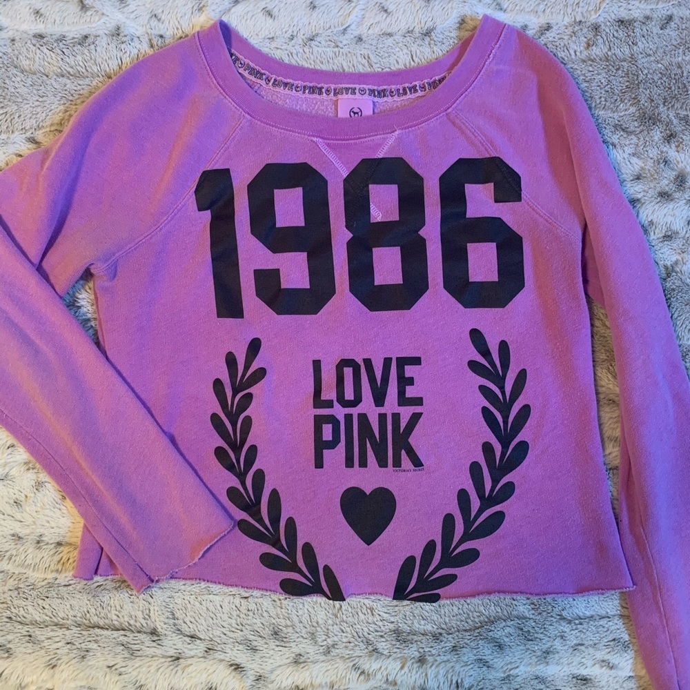 Pink VS Crew Neck